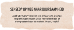 senseo op weg naar duurzaamheid