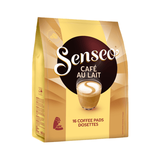 senseo coffee with milk cafe au lait