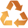 senseo sustainability recycle icon